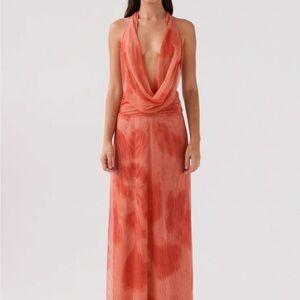 Peppermayo Coral Maxi Dress